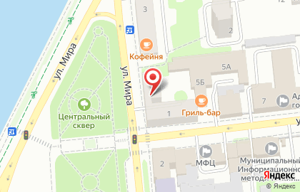 Аптека Планета Здоровья в Воткинске, на улице Мира, 1 на карте