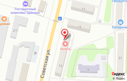 Служба доставки Cdek на Советской улице на карте