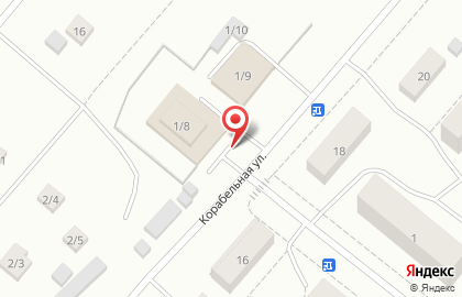 Сыктывкарский банно-прачечный трест на Корабельной улице на карте