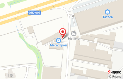Торговая база Мегастрой на карте