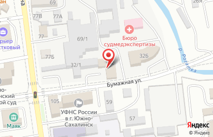 ПК-Сервис на Бумажной улице на карте