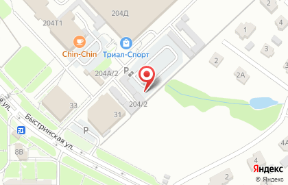 Автостоянка в Хабаровске на карте