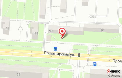 Надежда на Пролетарской улице на карте