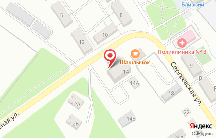 Парикмахерская Шпилька в Краснофлотском районе на карте