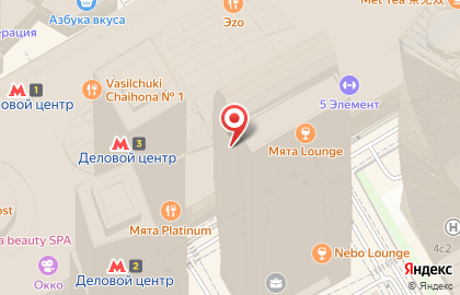 The Body Shop на Киевской (наб Пресненская) на карте