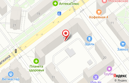 Строящиеся объекты ЦентрЖилСтрой на улице Агапкина на карте