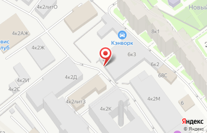 Ткацкая фабрика Маяк на улице Александра Матросова на карте