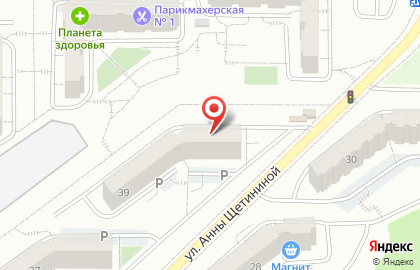Супермаркет напитков Винлаб в Первореченском районе на карте