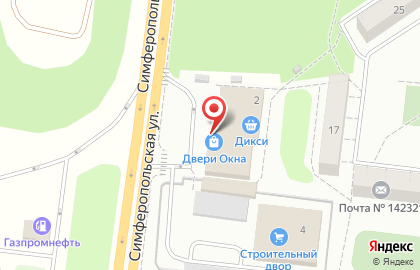 Магазин автозапчастей, ИП Ляхно А.П. в Троицком округе на карте