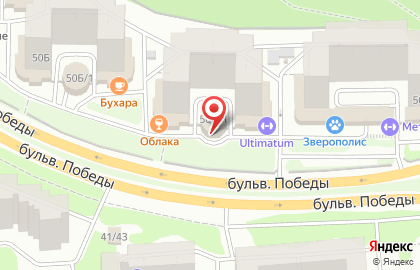 Центр спортивного каратэ Ирбис в Коминтерновском районе на карте