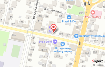 Торгово-ремонтная фирма КАМСС-сервис на улице Бабушкина на карте