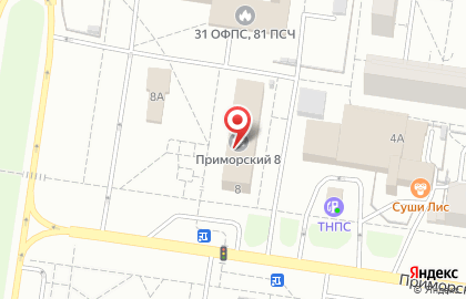 Агентство недвижимости СмениКвартиру.ру на Приморском бульваре на карте