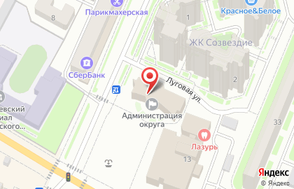 Г. Ивантеевки Городского Округа Администрация на карте