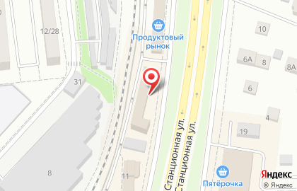 Магазин тканей Мерный Лоскут в Москве на карте