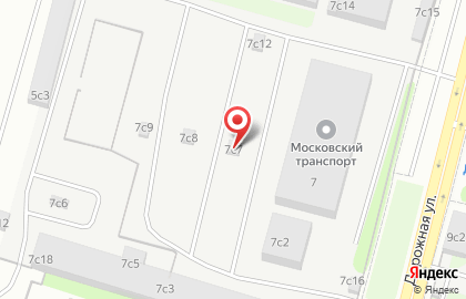 Компания МосВода на улице Подольских Курсантов на карте