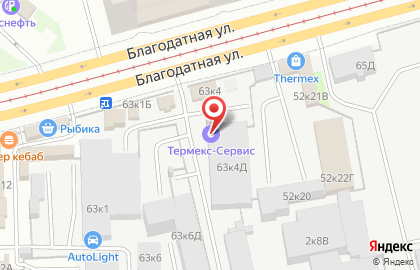 Управляющая компания Леннорд на Благодатной улице на карте