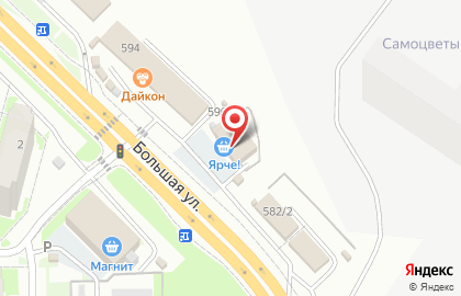 Магазин Монетка в Новосибирске на карте