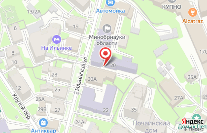Нижегородский медицинский базовый колледж, ГБОУ СПО на карте