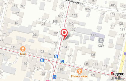 Магазин Конфетки-Бараночки в Центральном районе на карте