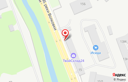 СИМГА, СТО на карте