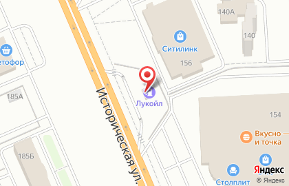 Волгоградский филиал Банкомат, КБ Петрокоммерц на Исторической улице, 160 на карте