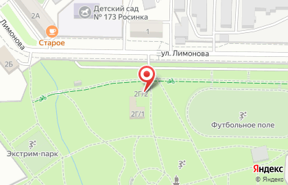 Участковый пункт полиции Управление МВД России в Железнодорожном районе на карте