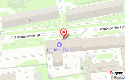 Дорпроект Технадзор на Аэродромной улице на карте
