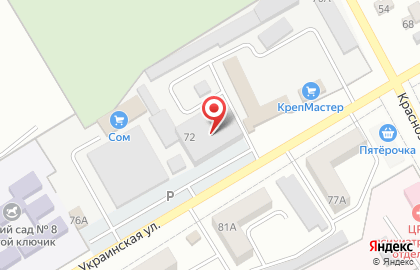 Автостайл на Украинской улице на карте