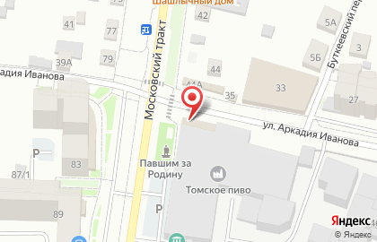 Магазин Kruger Haus на Московском тракте на карте