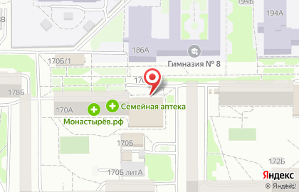 Аптека Аптечный складЪ в Краснофлотском районе на карте