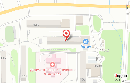 Супермаркет Артём на карте