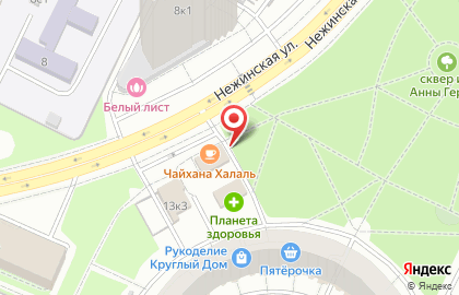 На Матвеевском на карте