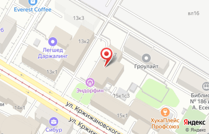 Торгово-производственная компания Veka на улице Кржижановского на карте