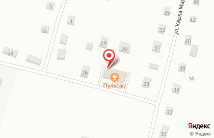 Супермаркет Корзинка на улице К.Маркса на карте