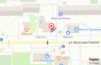 Ломбард Мистраль-сервис на улице Ярослава Гашека на карте