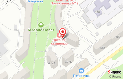 Самарская областная клиническая психиатрическая больница на проспекте Карла Маркса на карте