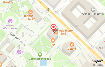 Планета Суши на улице Ленина на карте