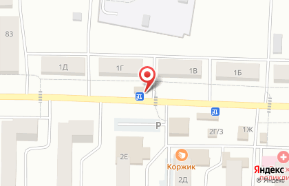 Магазин фастфудной продукции в Екатеринбурге на карте