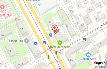 Парикмахерская Эль в Ленинском районе на карте