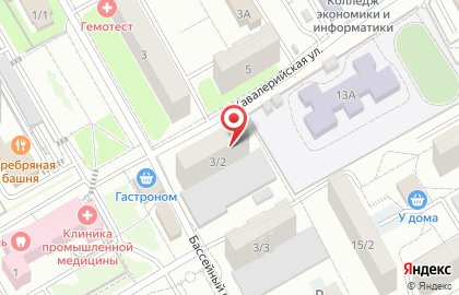 Мясная деревня на улице Чкалова на карте