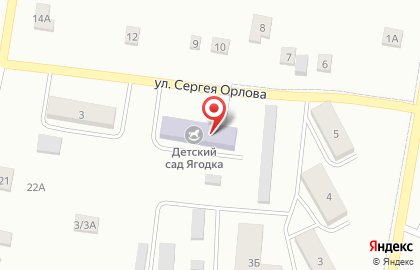 Ягодка, сельское поселение Ягодное на карте