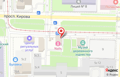 Открытие Инвестиции на проспекте Кирова на карте