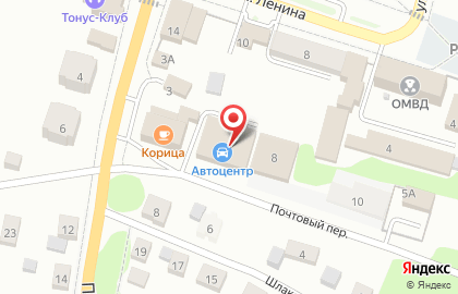 Автоцентр в Нижнем Новгороде на карте