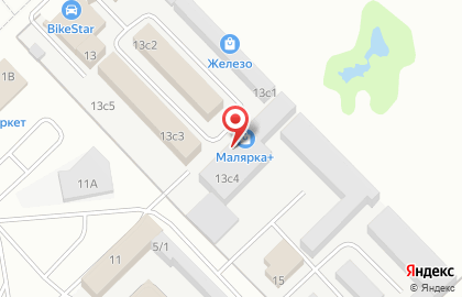 Магазин Много Плитки на Машиностроительной улице, 13 стр 4 на карте