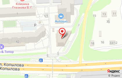 Мастерская Ремонт-холл на улице Копылова на карте