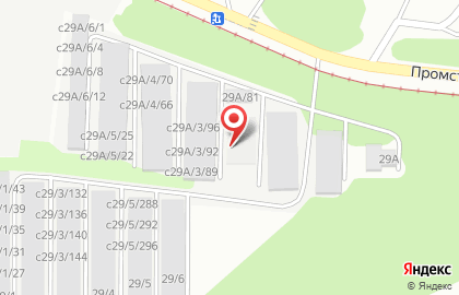 Компания АВТО Альянс на Промстроевской улице на карте