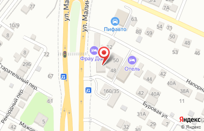 Транспортно-экспедиционная компания Gardarica на улице Малиновского на карте