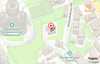 Рабочее пространство Ключ на метро Таганская на карте