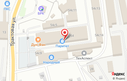 СтройСнами на Трактовой улице на карте