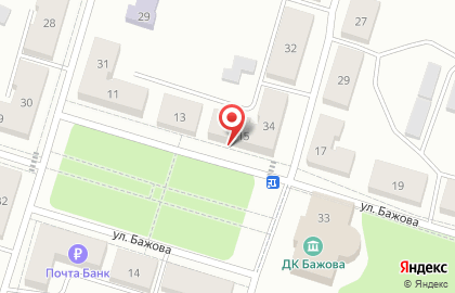 Магазин детской одежды Детки-конфетки на улице Бажова на карте